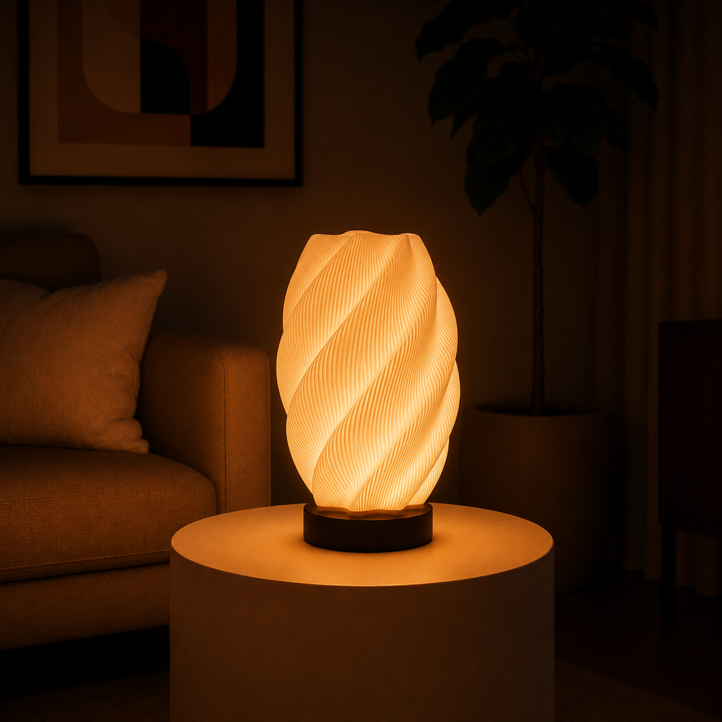 The Swirl Lamp